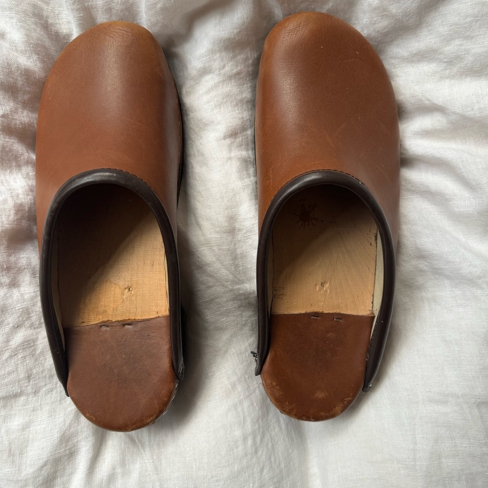 Wooden clogs
